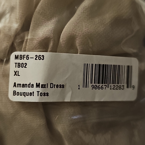 Show Me Your Mumu Amanda Maxi Dress Gown Bouquet Toss Floral XL - Picture 4 of 4